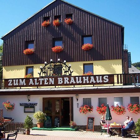 Hotel Zum Alten Brauhaus Oberwiesenthal Exterior foto